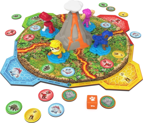 De draaiende vulkaan verandert elk spel