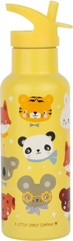 Roestvrijstalen drinkfles Dierenvrienden 500 ml van A Little Lovely Company