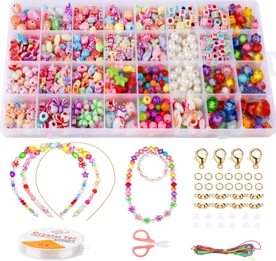 Creatieve set voor het maken van armbanden