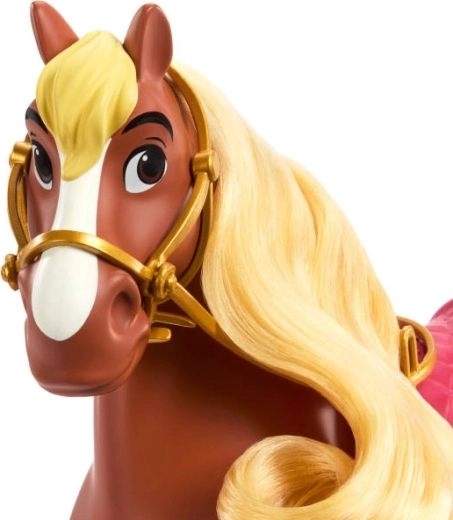 Paard Filip klaar voor een rit