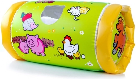 Opblaasbare rol met belletjes Mijn eerste diertjes 42 × 23 cm