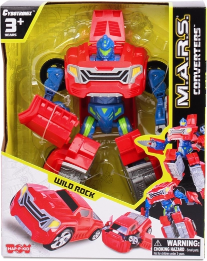 Transformeerbaar figuur Robot M.A.R.S Converters Wild Rock
