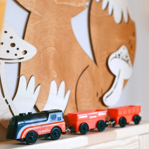 Magnetische wagons en duurzame afwerking