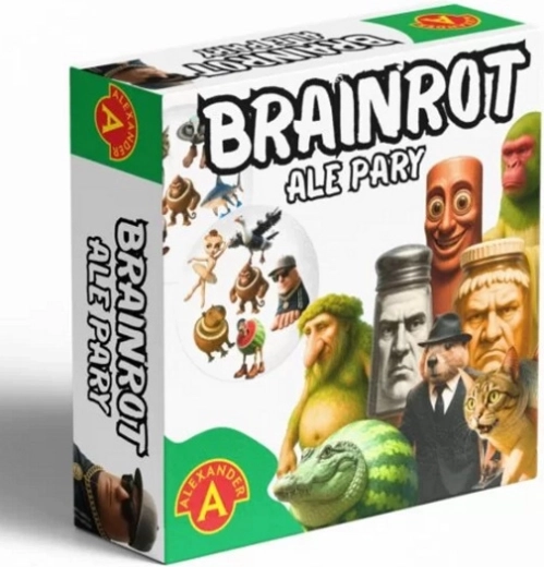 Ale Pary Brainrot – reactiesnel kaartspel met gekke AI-personages