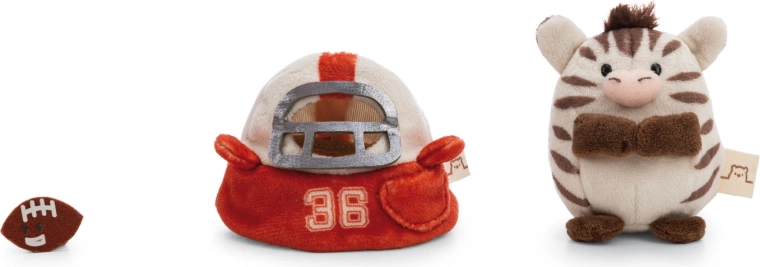 3-in-1 set: American-footballkostuum + Moodi-bal