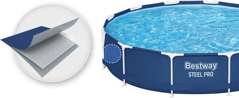 Stevig stalen frame en meerlaagse folie