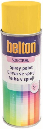 Spuitlak BELTON RAL 1021 mosterdgeel 400 ml