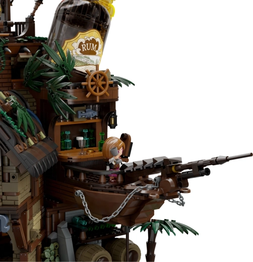 Iconisch piratendesign vol details