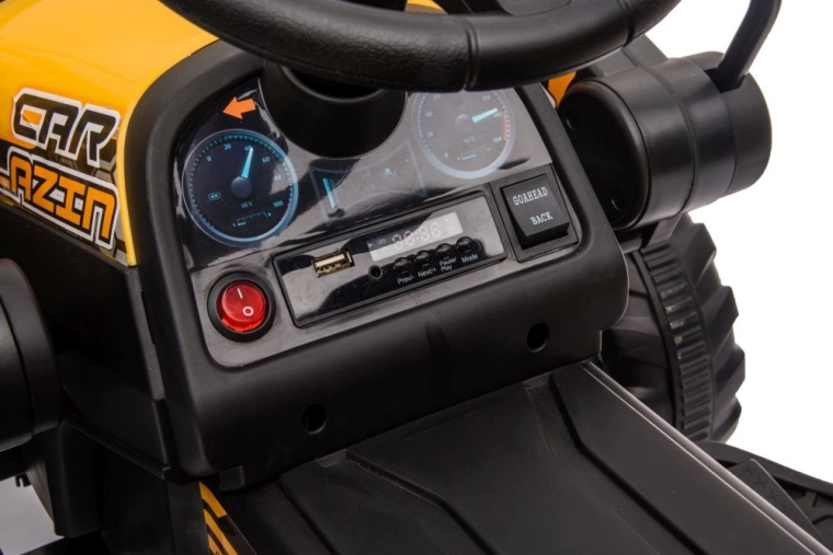 Realistische bediening en dashboard