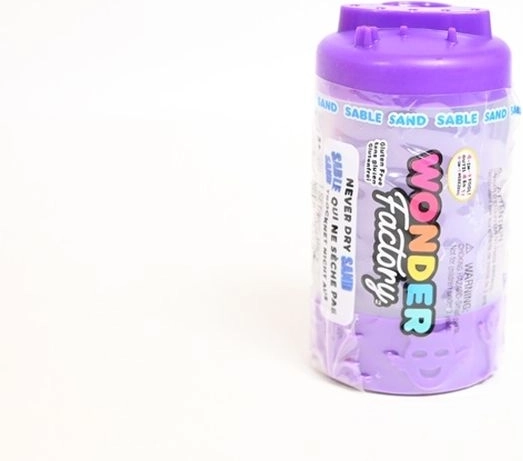 MGA Wonder Factory NeverDrySand paarse zand in een pot met roller 4-in-1