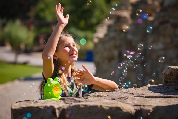 Zorgeloos buitenspeelplezier