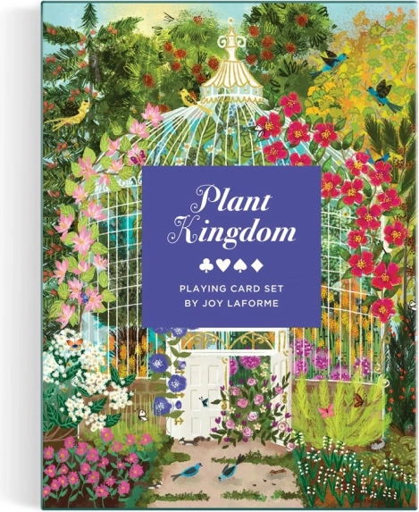 Galison set speelkaarten Plantenrijk door Joy Laforme