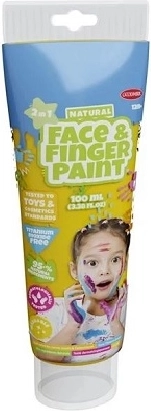 Boti Natural gele natuurlijke vinger- en schminkverf 100 ml