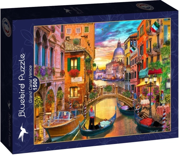 Bluebird puzzel Grand Canal, Venetië 1500 stukjes