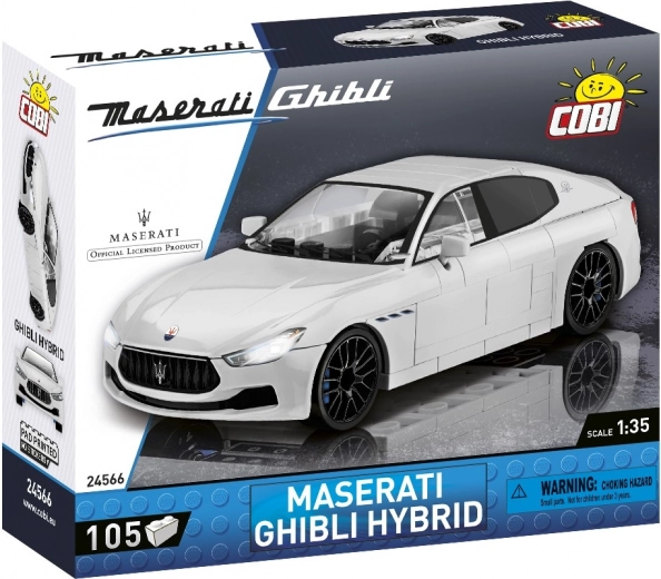 Constructieset MASERATI Ghibli Hybrid 1:35 van COBI