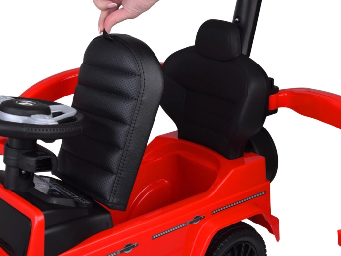 Opbergruimte onder de zitting en comfort onderweg