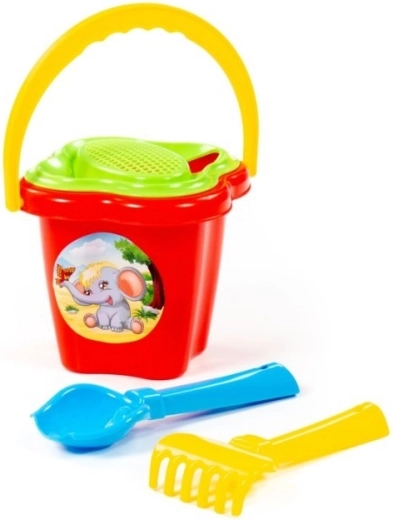 Complete set voor scheppen, harken en zeven