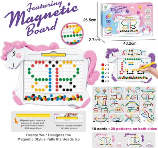 Magnetisch tekenbord eenhoorn voor kinderen