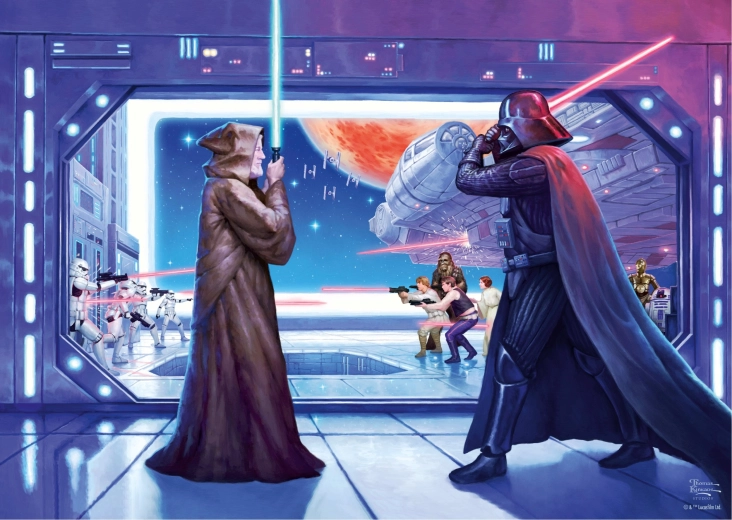 Lucasfilm Star Wars: Obi-Wans laatste gevecht – puzzel 1000 stukjes