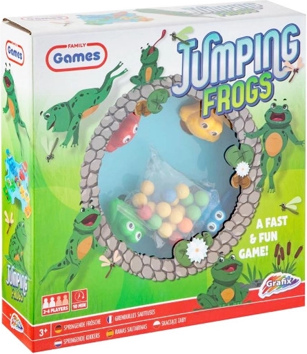 Springende Kikkertjes – familiespel van GRAFIX