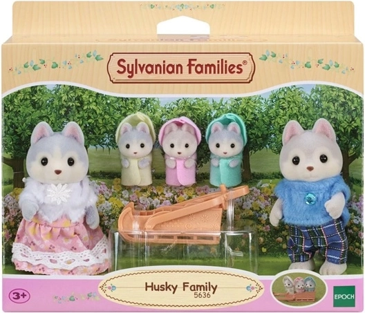 Sylvanian Families huskyfamilie