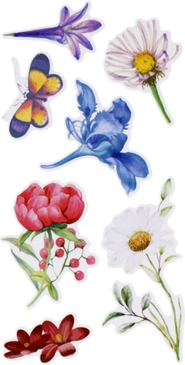 Gedetailleerd botanisch ontwerp