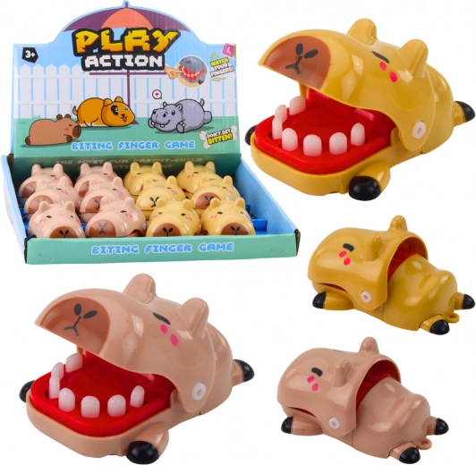 Bijtende capibara – mini tandarts-spel