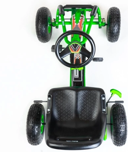 Volledige controle: voor-/achteruit, vrijloop en handrem