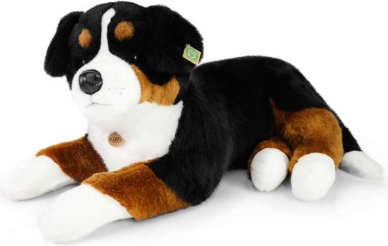 Rappa grote pluchen Berner Sennenhond liggend 89 cm eco-friendly