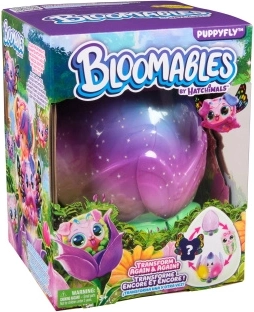 Hatchimals Bloomables Puppyfly-bloem met transformatie in een vlinder en accessoires - 1 stuk