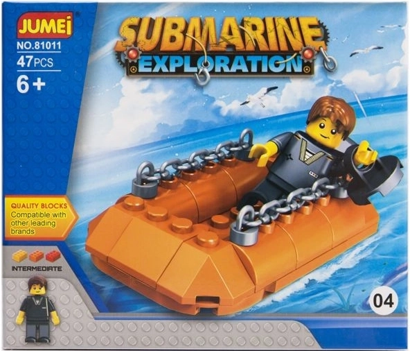 Jumei Submarine Exploration onderwaterexpeditie bouwset 47 onderdelen - 1 stuk