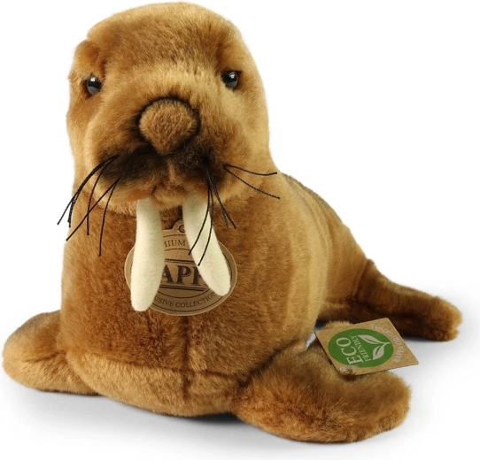 Realistische walrus met opvallende slagtanden