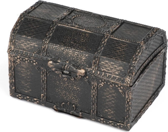 Authentieke piratenkist met reliëf