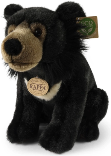 Rappa pluchen beer met bril 32 cm eco-friendly - 1 stuk