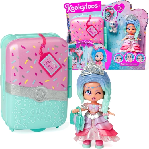 KookyLoos Sweet Wishes koffertje met pop en accessoires