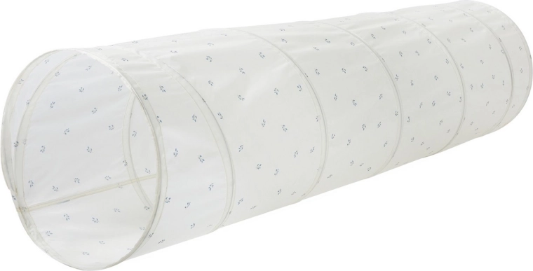 3 Sprouts kinderspeeltunnel van gerecycled polyester Blueberry Ivory