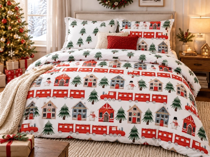 Dubbelzijdig kerstdesign