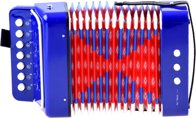 Speelt als een echte accordeon