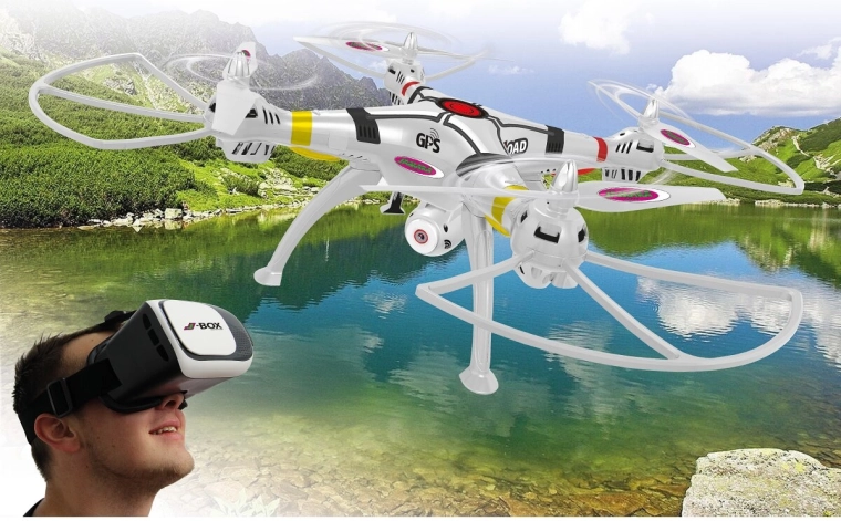 WiFi FPV HD-camera 720p en VR-modus