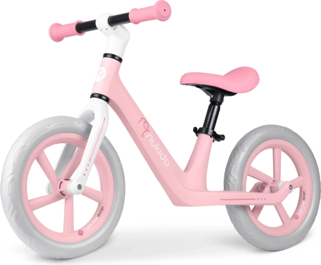 Nukido Light Flee loopfiets voor kinderen, roze