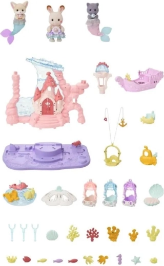 Drie fluwelen figuurtjes met beweegbare gewrichten