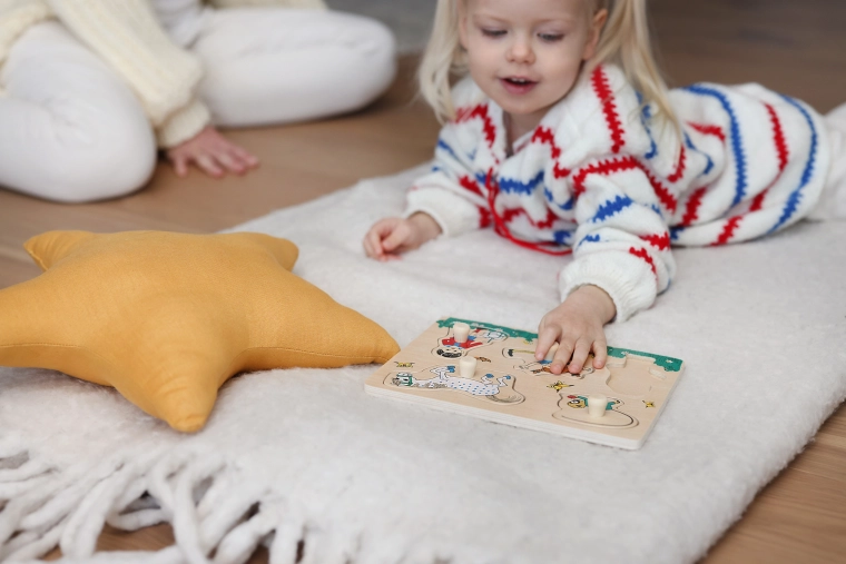 Leren door spel: vormen plaatsen en matchen