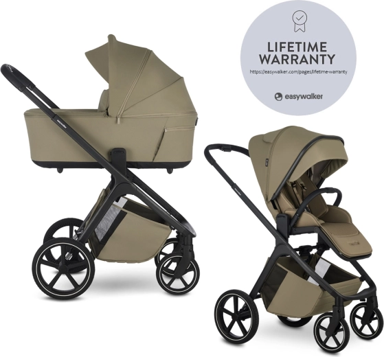 Easywalker Zoey Go gecombineerde kinderwagen moss green