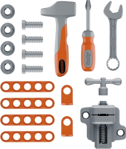 19 stuks accessoires inclusief gereedschapskist