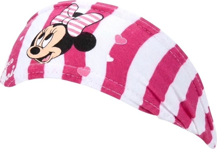 Disney Minnie haarband voor baby's frambooskleurig - 1 stuk