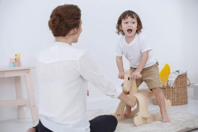 Hobbelen waar kinderen van houden