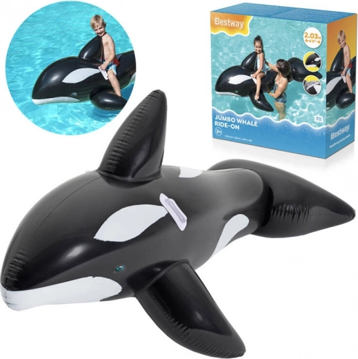 Bestway opblaasbare orka voor in het water 203 × 102 cm