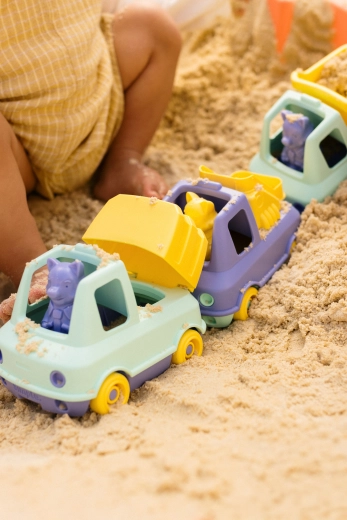 Ideaal voor zand en water (en eenvoudig te reinigen)