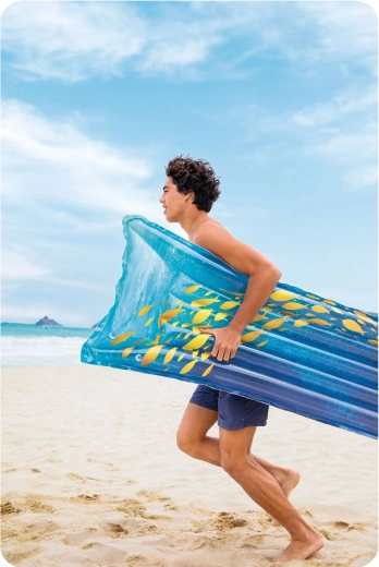 Duurzaam PVC-materiaal en eenvoudig transport