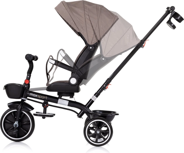 360° draaibare zitting en praktische uitrusting